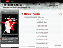 Tablet Screenshot of freedomstreet.wordpress.com