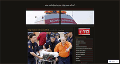 Desktop Screenshot of ambulancia.wordpress.com