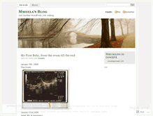 Tablet Screenshot of mmeela.wordpress.com