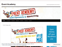 Tablet Screenshot of eventacademy.wordpress.com