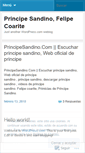 Mobile Screenshot of principesandino.wordpress.com