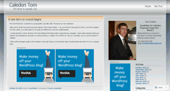 Desktop Screenshot of caledontom.wordpress.com