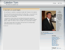 Tablet Screenshot of caledontom.wordpress.com