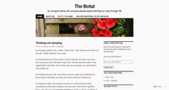 Desktop Screenshot of botut.wordpress.com