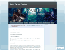 Tablet Screenshot of fablelc.wordpress.com