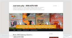 Desktop Screenshot of jualbukuphp.wordpress.com