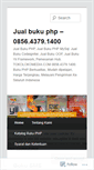 Mobile Screenshot of jualbukuphp.wordpress.com