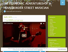 Tablet Screenshot of mistertambourineman.wordpress.com