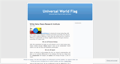 Desktop Screenshot of humanbeingflag.wordpress.com