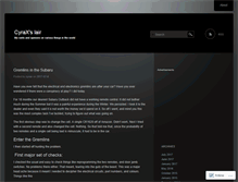 Tablet Screenshot of cyrax.wordpress.com