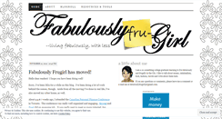 Desktop Screenshot of fabulouslyfrugirl.wordpress.com