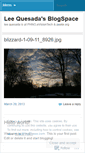 Mobile Screenshot of leeqsblog.wordpress.com