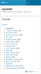 Mobile Screenshot of 1oyunlar.wordpress.com