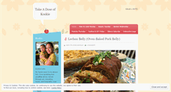 Desktop Screenshot of kookiecooks.wordpress.com