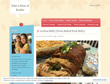 Tablet Screenshot of kookiecooks.wordpress.com