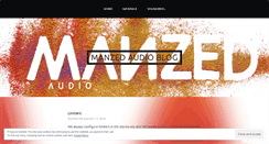 Desktop Screenshot of manzed.wordpress.com