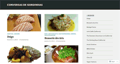 Desktop Screenshot of conversasdegordinhas.wordpress.com