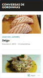 Mobile Screenshot of conversasdegordinhas.wordpress.com