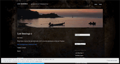 Desktop Screenshot of lostbearings.wordpress.com