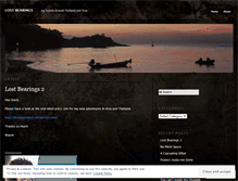 Tablet Screenshot of lostbearings.wordpress.com