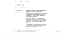 Desktop Screenshot of jugbox.wordpress.com