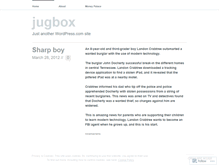 Tablet Screenshot of jugbox.wordpress.com