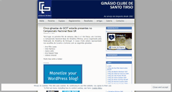 Desktop Screenshot of gcstritmica.wordpress.com