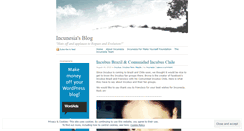 Desktop Screenshot of incunesia.wordpress.com