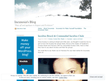 Tablet Screenshot of incunesia.wordpress.com