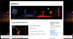 Desktop Screenshot of hilaldance.wordpress.com