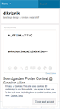 Mobile Screenshot of dkriznik.wordpress.com