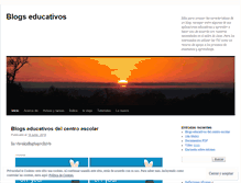 Tablet Screenshot of blogseducativosenp.wordpress.com