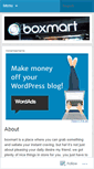 Mobile Screenshot of boxmart.wordpress.com