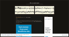 Desktop Screenshot of montreatmusic.wordpress.com