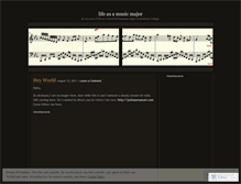 Tablet Screenshot of montreatmusic.wordpress.com