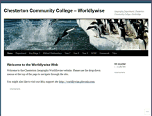 Tablet Screenshot of cccgeogblog.wordpress.com