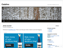Tablet Screenshot of catalinoayala2511.wordpress.com