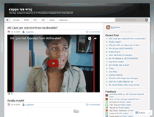 Tablet Screenshot of cuppatea.wordpress.com