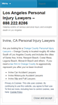 Mobile Screenshot of injurylawfirm.wordpress.com