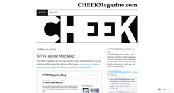 Desktop Screenshot of cheekmagazine.wordpress.com