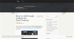 Desktop Screenshot of gadgets5.wordpress.com