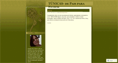 Desktop Screenshot of anatunicas.wordpress.com