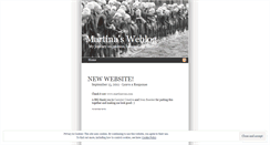 Desktop Screenshot of martinawan.wordpress.com