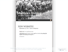 Tablet Screenshot of martinawan.wordpress.com