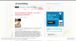 Desktop Screenshot of mamioblog.wordpress.com
