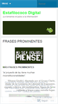 Mobile Screenshot of estafilococo.wordpress.com