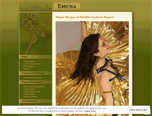Tablet Screenshot of emunadance.wordpress.com