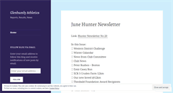 Desktop Screenshot of hunteraths.wordpress.com