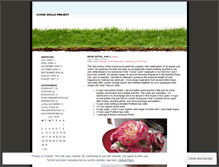 Tablet Screenshot of livingskillsproject.wordpress.com