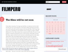 Tablet Screenshot of filmperu.wordpress.com
